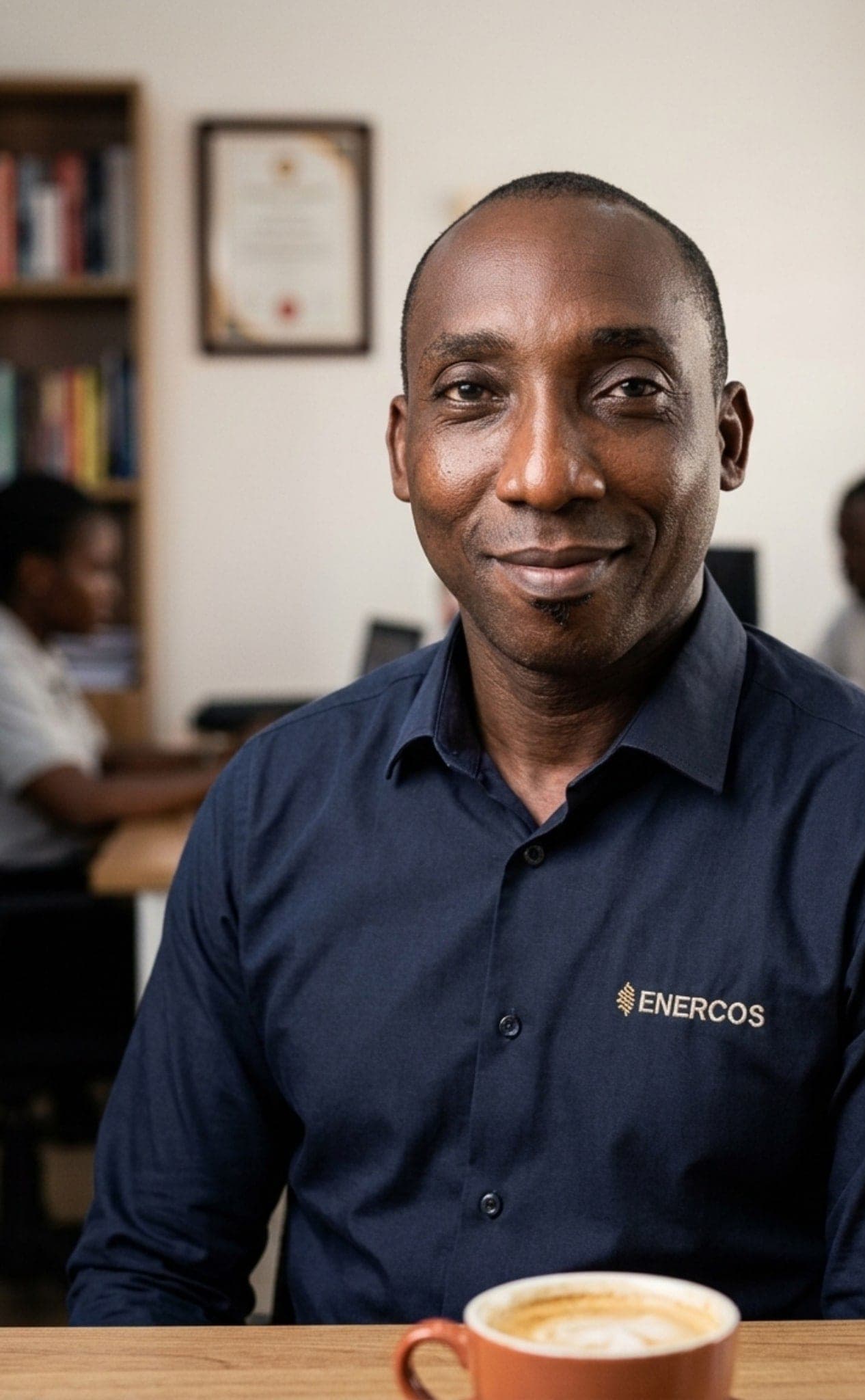 Mr Diop, Fondateur et CEO d'ENERCOS